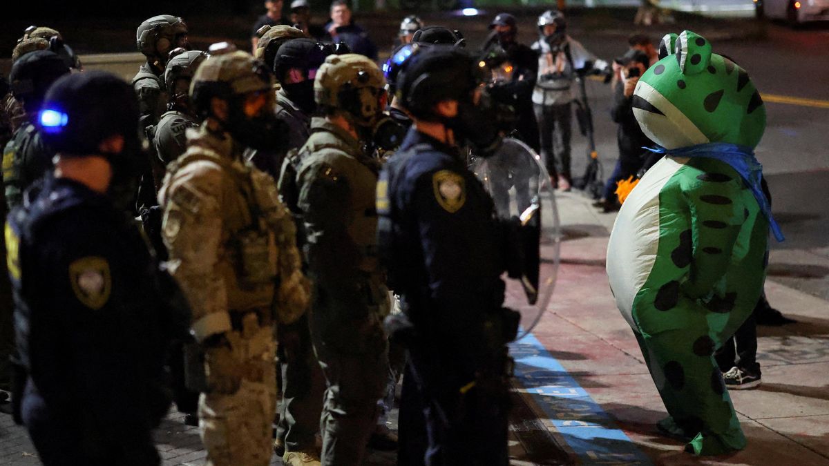 Jak se z žáby „teroristky“ stal mocný symbol odporu vůči Trumpovi